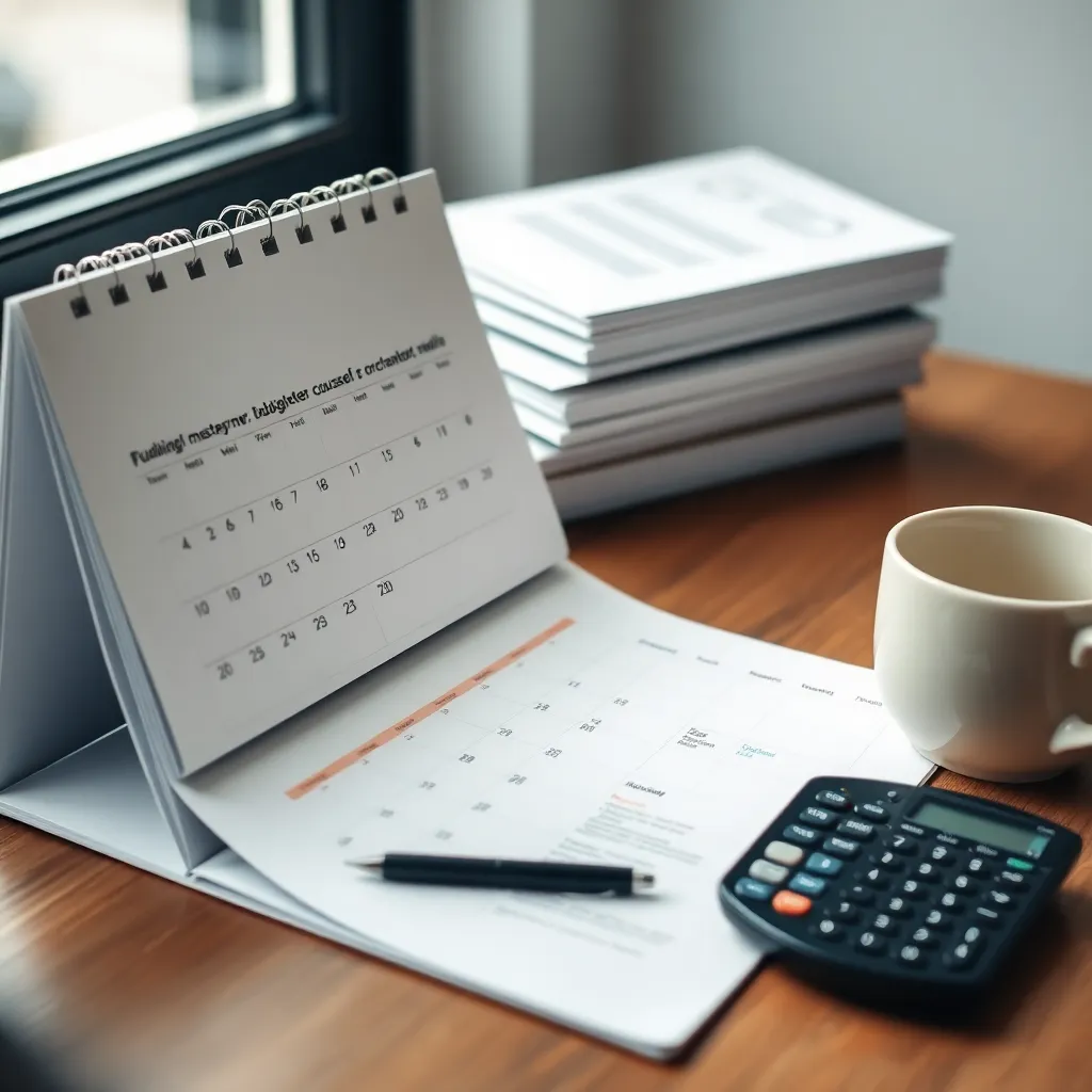 Budgetplanning icoon