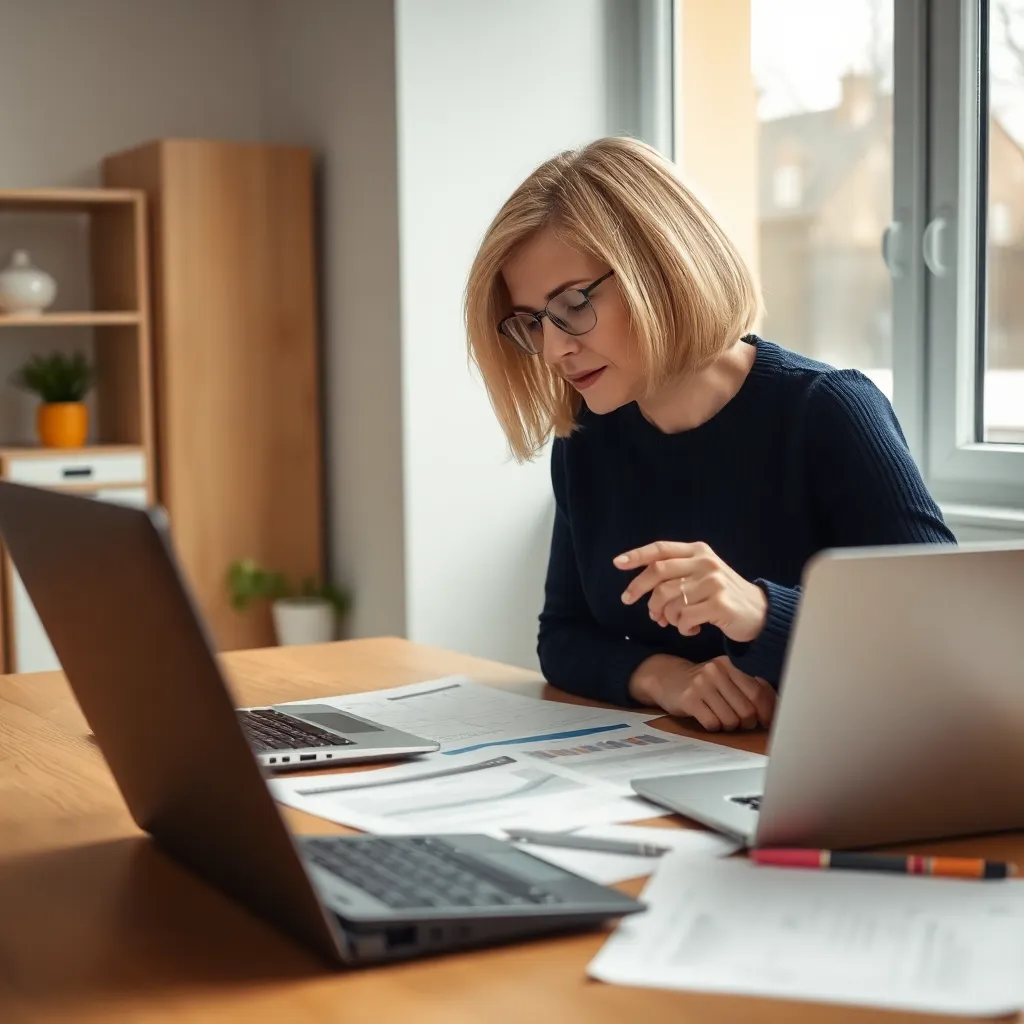 Professionele financiële adviseur die budgetteringsstrategieën uitlegt aan een Nederlandse klant