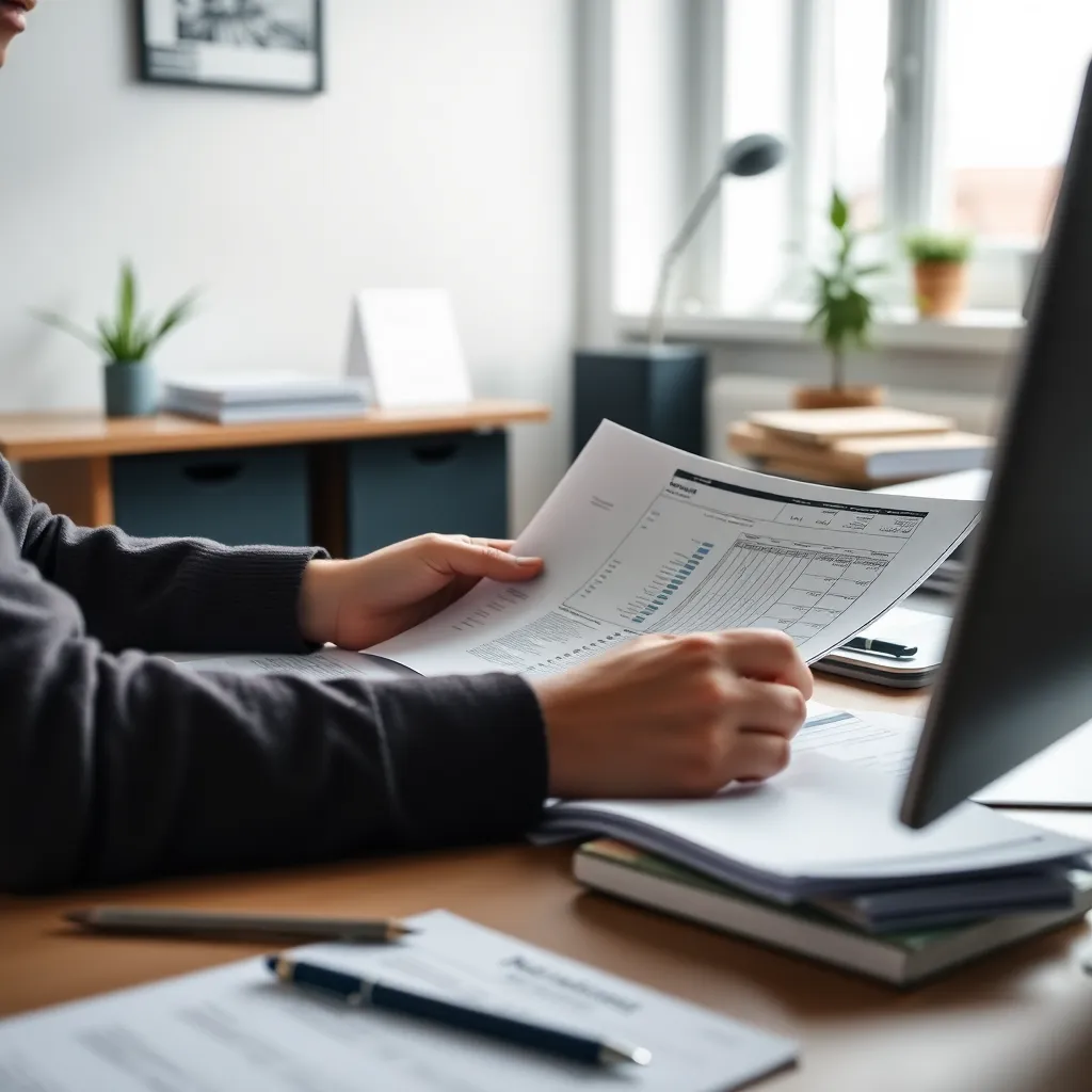 Schulden management illustratie